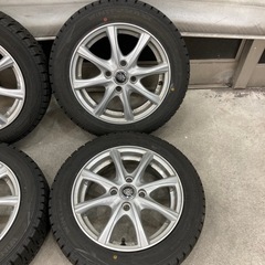 スタッドレス　　155/65R14  ダンロップ20年製　　バリ山の画像