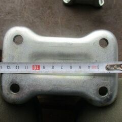 .4本セット.KH型 重荷重用固定キャスター YODONO KH-130 ヨドノ キャスター  アルミ製ウレタン 重量台車. 据付.重量鳶.の画像