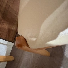 天然木　ダイニングテーブル　イス　セットの画像