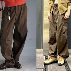 【まだ受付中・送付可能】新品タグ付 UNIQLO ユニクロ ワイドフィットカーゴパンツ メンズM ブラウン 定価3990円 早い者勝ちです✨✨の画像