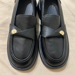 新品未使用品 ローファー 黒 ブラックの画像