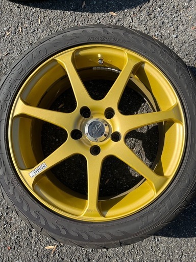 AVS MODEL7 17インチPCD114.3 7J+40 FINALIST 595EVO 2025年製　