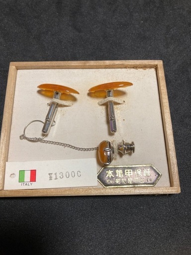 本鼈甲カウス＆タイピンセット