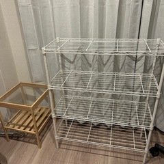【至急】ニトリ　ラック　白　棚の画像