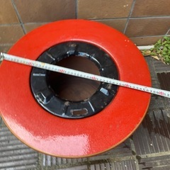 昭和レトロの練炭火鉢の画像