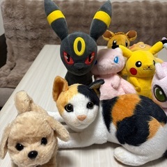 まとめ売り　ぬいぐるみ　ポケモン　犬　猫の画像