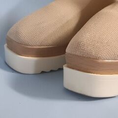 ニットショートブーツの画像