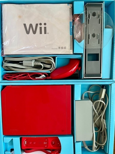 任天堂 Wii 25周年記念 限定レッド 本体+ソフトまとめ売り