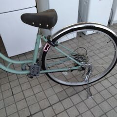 27インチ　自転車　ママチャリの画像