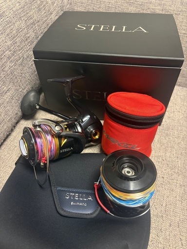 20ステラSW18000hg マクセル25000換えスプールpe付き (ぺいやん) 新潟