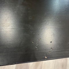 IKEA イケア　ダイニングテーブル　ブラック　黒　四角の画像