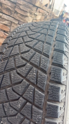 ⭐︎冬仕度⭐︎265/70R17 150プラド　DM-V3 ブリヂストン　スタッドレス・ホイールセット 