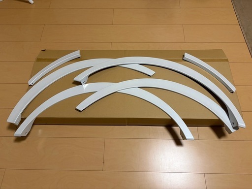 【美品】フレックス製オーバーフェンダー