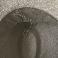 未使用　グレー 中折れハット　CA4LAの画像