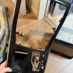 ALPINE VIE-X008 カーナビ 取付パネル付きの画像