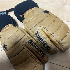 デサント　レザーミトングローブの画像
