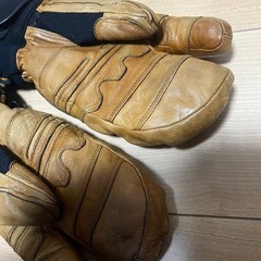 デサント　レザーミトングローブの画像