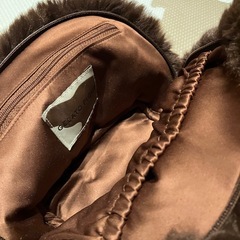 gelato pique ジェラートピケcatファーポーチ　廃盤品の画像