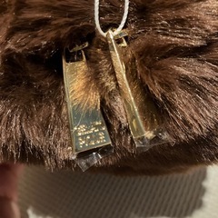 gelato pique ジェラートピケcatファーポーチ　廃盤品の画像