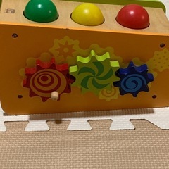 木製おもちゃ2点の画像