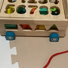 木製おもちゃ2点の画像