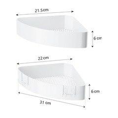 浴室用ラック 6個（2段×3セット）の画像