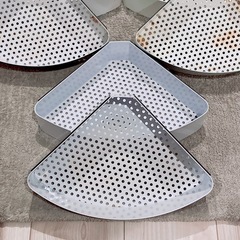 浴室用ラック 6個（2段×3セット）の画像