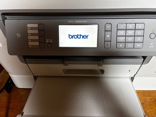 【ジャンク】ブラザー工業 プリンター A3インクジェット複合機 MFC-J6983CDW (FAX/ADF/有線・無線LAN/2段トレ