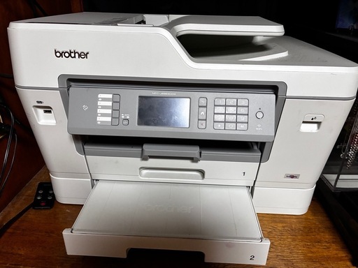 【ジャンク】ブラザー工業 プリンター A3インクジェット複合機 MFC-J6983CDW (FAX/ADF/有線・無線LAN/2段トレイ/両面印刷)