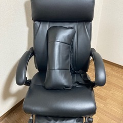 【受け渡し決定】【ニトリ】社長イス オフィスチェア ブラックの画像