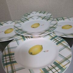 未使用ノリタケ ニューディケイド　レモン　ケーキ皿　パン皿　プレート17cmの画像