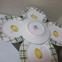未使用ノリタケ ニューディケイド　レモン　ケーキ皿　パン皿　プレート17cmの画像