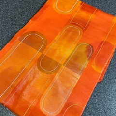 美品 正絹 名古屋帯 汚れなしの画像