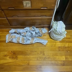 琉球ガラスあさがお付き花瓶セットの画像