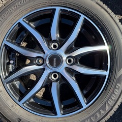 軽夏タイヤホイールセットの画像