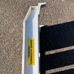 軽トラ用アルミラダーレール2本の画像