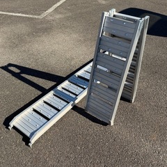 軽トラ用アルミラダーレール2本の画像