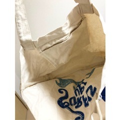 トートバッグウェーブ柄 波海サーフの画像