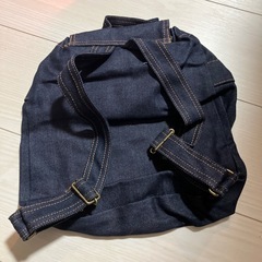 未使用＊デニムリュックサックの画像