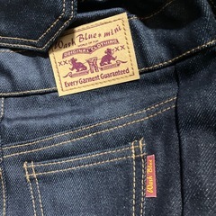 未使用＊デニムリュックサックの画像