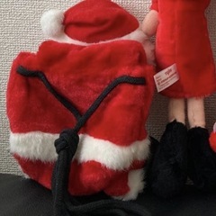 サンタさんのポシェット（未使用）の画像