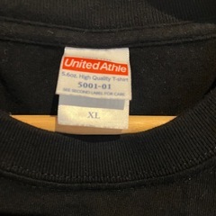 United Athle ブラック Tシャツ XL COMING SOON!の画像