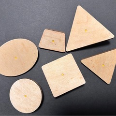 木製パズルの画像