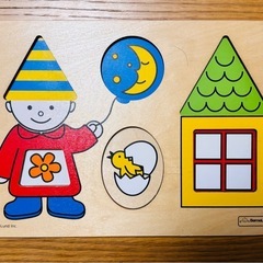 木製パズルの画像