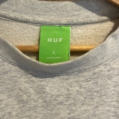 HUF トレーナー Lサイズ バックプリントの画像