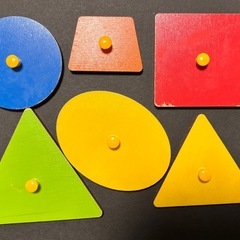 木製パズルの画像