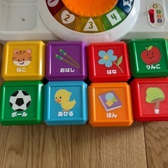 美品☆Fisher-Priceわんわんステーション☆フィッシャープライス英語日本語ブロック☆知育玩具の画像