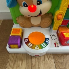美品☆Fisher-Priceわんわんステーション☆フィッシャープライス英語日本語ブロック☆知育玩具の画像