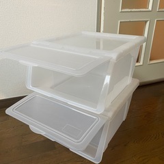 収納ケース✖️2の画像
