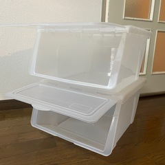 収納ケース✖️2の画像